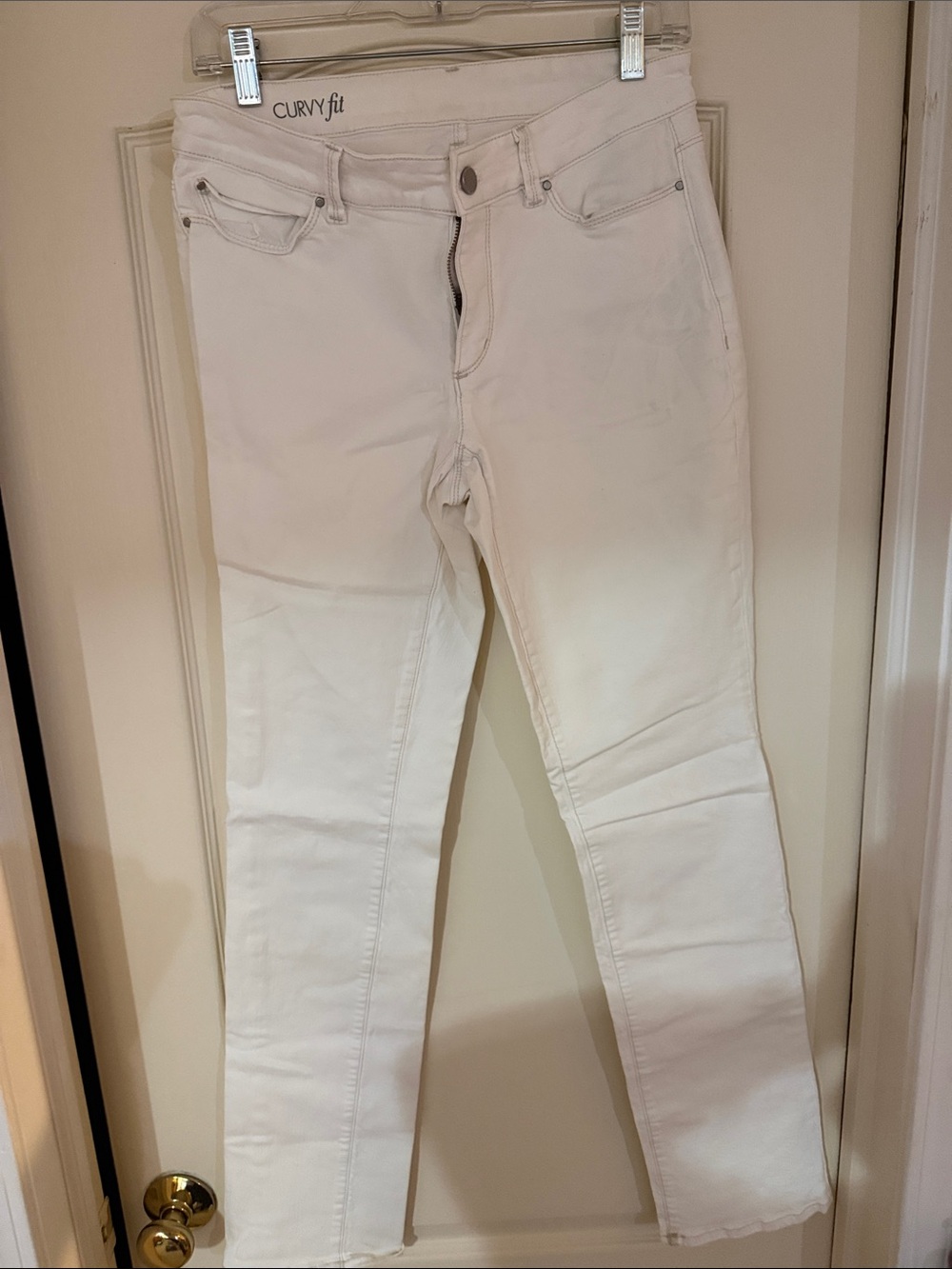 Ann Taylor Men’s Skinny Jeans in White